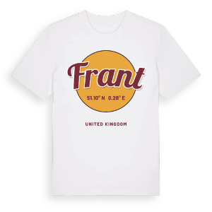 Frant cirkel t-shirt – ekologisk bomull t-shirt från Pinshirt