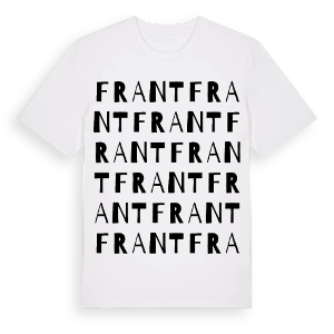 Frant ordlek t-shirt – ekologisk bomull t-shirt från Pinshirt