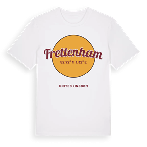 Frettenham cirkel t-shirt – ekologisk bomull t-shirt från Pinshirt