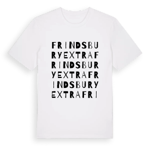Frindsbury Extra ordlek t-shirt – ekologisk bomull t-shirt från Pinshirt