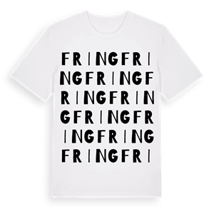 Fring ordlek t-shirt – ekologisk bomull t-shirt från Pinshirt