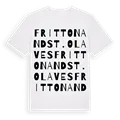 Fritton and St. Olaves ordlek t-shirt
