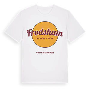 Frodsham cirkel t-shirt – ekologisk bomull t-shirt från Pinshirt