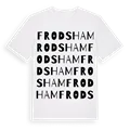 Frodsham ordlek t-shirt