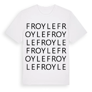 Froyle ordlek t-shirt – ekologisk bomull t-shirt från Pinshirt