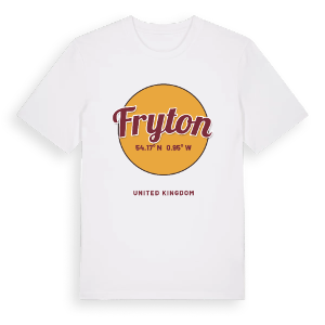 Fryton cirkel t-shirt – ekologisk bomull t-shirt från Pinshirt