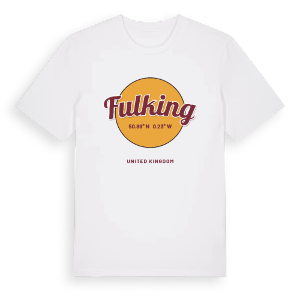 Fulking cirkel t-shirt – ekologisk bomull t-shirt från Pinshirt
