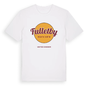 Fulletby cirkel t-shirt – ekologisk bomull t-shirt från Pinshirt