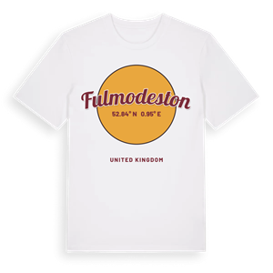 Fulmodeston cirkel t-shirt – ekologisk bomull t-shirt från Pinshirt