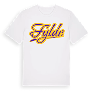 Fylde baseball t-shirt – ekologisk bomull t-shirt från Pinshirt