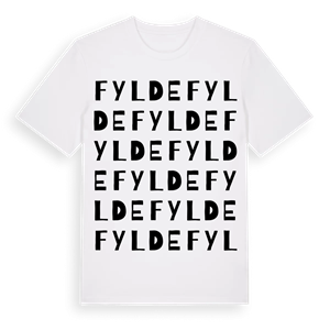 Fylde ordlek t-shirt – ekologisk bomull t-shirt från Pinshirt