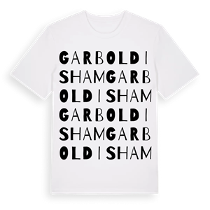 Garboldisham ordlek t-shirt – ekologisk bomull t-shirt från Pinshirt