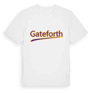 Gateforth baseball t-shirt – ekologisk bomull t-shirt från Pinshirt