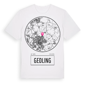 Gedling t-shirt – ekologisk bomull t-shirt från Pinshirt