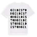 Geldeston ordlek t-shirt