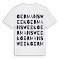 Germansweek ordlek t-shirt