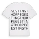 Gestingthorpe ordlek t-shirt