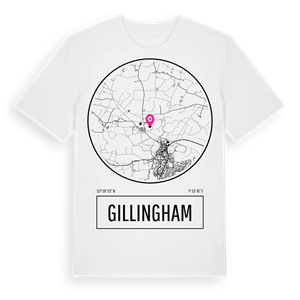 Gillingham t-shirt – ekologisk bomull t-shirt från Pinshirt