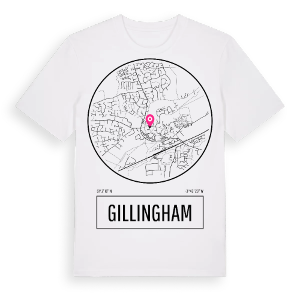 Gillingham t-shirt – ekologisk bomull t-shirt från Pinshirt