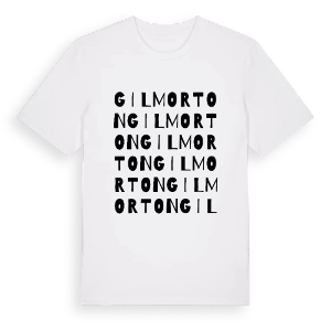 Gilmorton ordlek t-shirt – ekologisk bomull t-shirt från Pinshirt