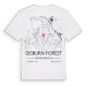 Gisburn Forest karta t-shirt