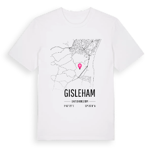 Gisleham karta t-shirt – ekologisk bomull t-shirt från Pinshirt