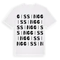 Gissing ordlek t-shirt