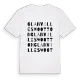 Glanvilles Wootton ordlek t-shirt