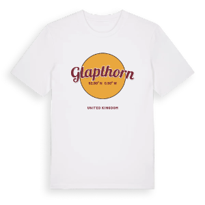 Glapthorn cirkel t-shirt – ekologisk bomull t-shirt från Pinshirt
