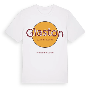 Glaston cirkel t-shirt – ekologisk bomull t-shirt från Pinshirt