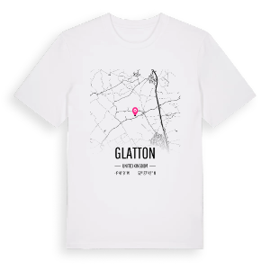 Glatton karta t-shirt – ekologisk bomull t-shirt från Pinshirt
