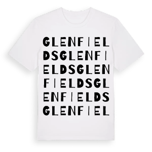 Glenfields ordlek t-shirt – ekologisk bomull t-shirt från Pinshirt