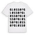 Glossop ordlek t-shirt