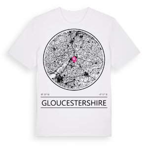 Gloucestershire t-shirt – ekologisk bomull t-shirt från Pinshirt