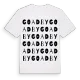 Goadby ordlek t-shirt