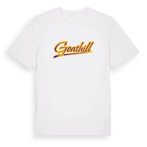 Goathill baseball t-shirt – ekologisk bomull t-shirt från Pinshirt