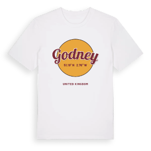 Godney cirkel t-shirt – ekologisk bomull t-shirt från Pinshirt