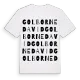 Golborne David ordlek t-shirt