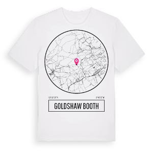 Goldshaw Booth t-shirt – ekologisk bomull t-shirt från Pinshirt