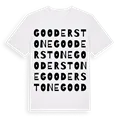 Gooderstone ordlek t-shirt