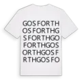Gosforth ordlek t-shirt
