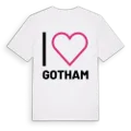 Jag älskar Gotham t-shirt stort tryck