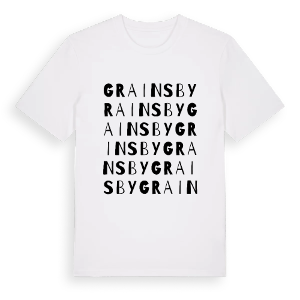 Grainsby ordlek t-shirt – ekologisk bomull t-shirt från Pinshirt