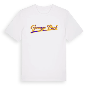 Grange Park baseball t-shirt – ekologisk bomull t-shirt från Pinshirt