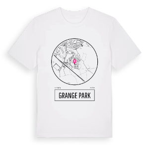 Grange Park t-shirt – ekologisk bomull t-shirt från Pinshirt