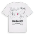 Gravenhurst karta t-shirt