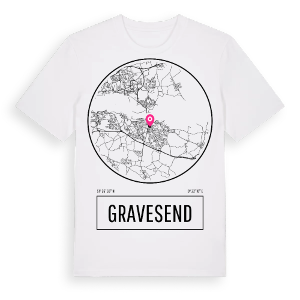 Gravesend t-shirt – ekologisk bomull t-shirt från Pinshirt