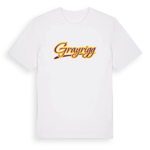 Grayrigg baseball t-shirt – ekologisk bomull t-shirt från Pinshirt