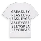 Greasley ordlek t-shirt
