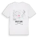Great Alne karta t-shirt